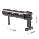 Maniglia superiore per stabilizzatore video portatile PULUZ con 3 supporti per scarpe fredde per gabbia della fotocamera, For Camera Cage Top Handle