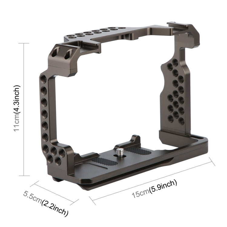 PULUZ Stabilizzatore Gabbia Videocamera per Sony A7 III e A7M3 / A7R3 e A7R III, senza Maniglia, For Sony A7 III Cage