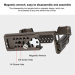 PULUZ Stabilizzatore Gabbia Videocamera per Sony A7 III e A7M3 / A7R3 e A7R III, senza Maniglia, For Sony A7 III Cage