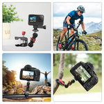 PULUZ Pinza per granchio con morsetto a sfera con braccio magico multifunzione Clip, Ball Mount Clamp