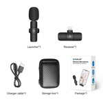 Microfono lavalier wireless per dispositivi Apple 8 Pin