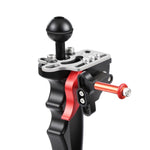 PULUZ Supporto per leva adattatore estensione grilletto rilascio otturatore per sistema braccio subacqueo, Trigger 2(Red)