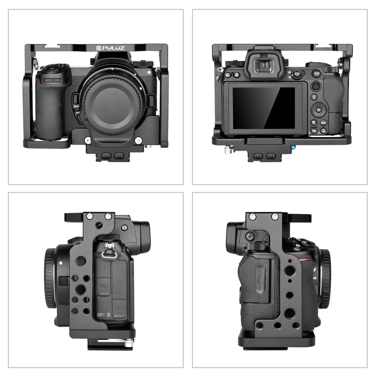 PULUZ Gabbia per videocamera Rig per produzione cinematografica per Nikon Z6 / Z7, For Nikon Z6 / Z7 Cage