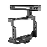 PULUZ Gabbia per videocamera Rig per riprese cinematografiche con maniglia per Nikon Z6 / Z7, For Nikon Z6 / Z7 Cage with Handle