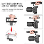PULUZ Gabbia per videocamera Rig per riprese cinematografiche con maniglia per Nikon Z6 / Z7, For Nikon Z6 / Z7 Cage with Handle