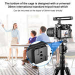 PULUZ Gabbia per videocamera Rig per riprese cinematografiche con maniglia per Nikon Z6 / Z7, For Nikon Z6 / Z7 Cage with Handle