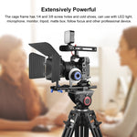PULUZ Gabbia per videocamera Rig per riprese cinematografiche con maniglia per Nikon Z6 / Z7, For Nikon Z6 / Z7 Cage with Handle
