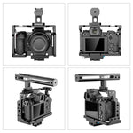 PULUZ Gabbia per videocamera Rig per riprese cinematografiche con maniglia per Nikon Z6 / Z7, For Nikon Z6 / Z7 Cage with Handle