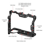 Impianto di stabilizzazione Bullseye Matte Black KG per Sony AF/YLC-7M4/H4/AH/AH/AH/HH-E, For Sony A7 IV Cage