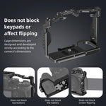 Impianto di stabilizzazione Bullseye Matte Black KG per Sony AF/YLC-7M4/H4/AH/AH/AH/HH-E, For Sony A7 IV Cage