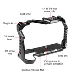Per Canon EOS R7 PULUZ Metal Camera Cage Stabilizzatore Rig, For Canon EOS R7 Cage