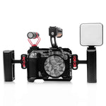 Per Canon EOS R7 PULUZ Metal Camera Cage Stabilizzatore Rig, For Canon EOS R7 Cage