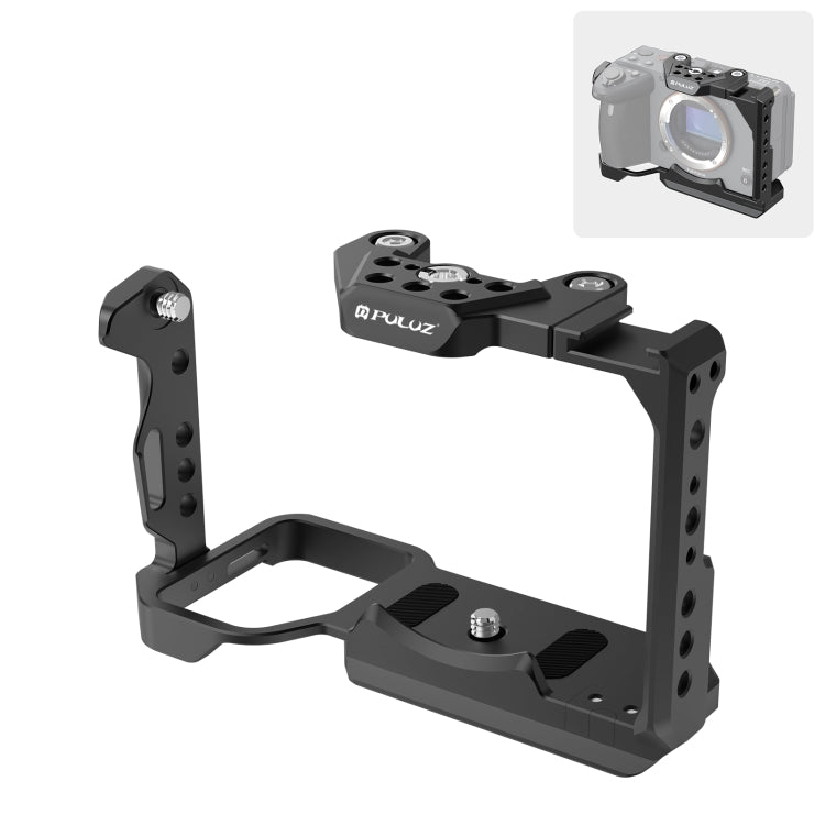 Per Sony ILME-FX30 / FX3 PULUZ Stabilizzatore con gabbia per fotocamera in metallo con cursore NOTA, For Sony ILME-FX30 / FX3