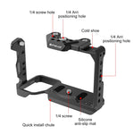 Per Sony ILME-FX30 / FX3 PULUZ Stabilizzatore con gabbia per fotocamera in metallo con cursore NOTA, For Sony ILME-FX30 / FX3