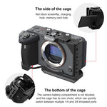 Per Sony ILME-FX30 / FX3 PULUZ Stabilizzatore con gabbia per fotocamera in metallo con cursore NOTA, For Sony ILME-FX30 / FX3