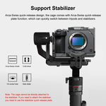 Per Sony ILME-FX30 / FX3 PULUZ Stabilizzatore con gabbia per fotocamera in metallo con cursore NOTA, For Sony ILME-FX30 / FX3