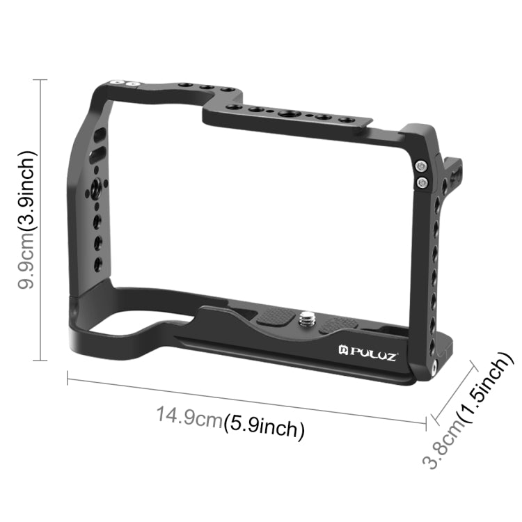 Per Canon EOS-RP PULUZ Stabilizzatore con gabbia per fotocamera in metallo, For Canon EOS-RP