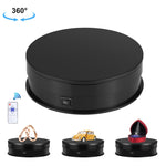 PULUZ Espositore per piattaforma girevole con regolazione della velocità da 15 cm, carico: 3 kg, 15cm Load 3kg Black, 15cm Load 3kg White