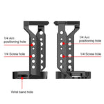 Per Sony ZV-E1 PULUZ Stabilizzatore per gabbia per fotocamera in lega di alluminio
