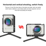 Per Sony ZV-E1 PULUZ Stabilizzatore per gabbia per fotocamera in lega di alluminio