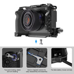 Per Sony A6700 PULUZ Metal Camera Cage Stabilizzatore Rig, For Sony A6700