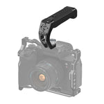 PULUZ Arri Maniglia superiore in silicone metallico con supporto per slitta fredda per stabilizzatore per gabbia per fotocamera Mirrorless, Metal Silicone Top Handle