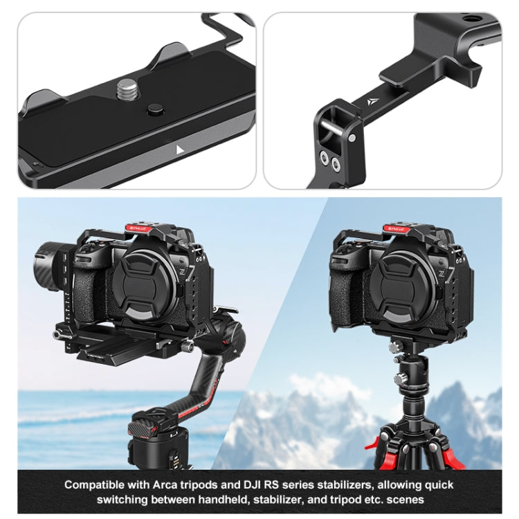 Per Nikon Z6 III PULUZ Metal Camera Cage Stabilizer Rig, For Nikon Z6 III / Z6II