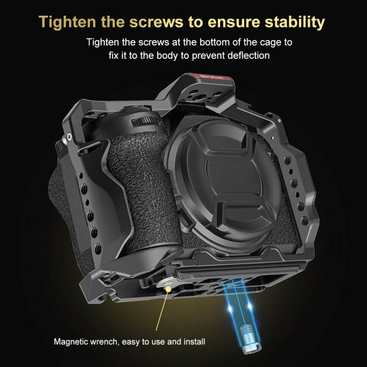 Per Nikon Z6 III PULUZ Metal Camera Cage Stabilizer Rig, For Nikon Z6 III / Z6II