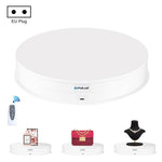 PULUZ Espositore per giradischi con velocità di regolazione da 30 cm, carico 10-15 kg, presa EU, 30cm Load 10-15kg Black EU Plug(RU), 30cm Load 10-15kg Black EU Plug, 30cm Load 10-15kg White EU Plug