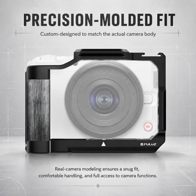Telaio di espansione per gabbia da streaming live PULUZ per Canon EOS R50 V, For Canon EOS R50 V