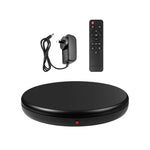 PULUZ Espositore per giradischi rotante con regolazione della velocità da 45 cm, nero, carico 100 kg, 45cm Load 100kg Black AU Plug, 45cm Load 100kg Black EU Plug, 45cm Load 100kg Black UK Plug, 45cm Load 100kg Black US Plug