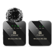 Microfono lavalier wireless PULUZ 1 TX + 1 RX 2.4G
