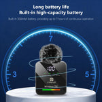 Microfono lavalier wireless PULUZ 4 trasmettitori + 1 ricevitore