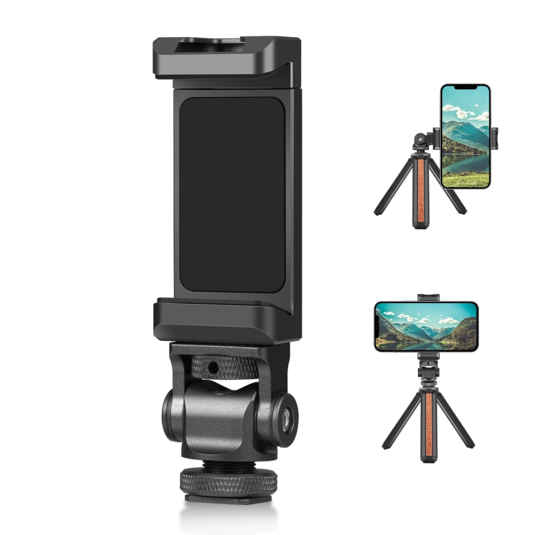Supporto smartphone PULUZ con scarpa fredda in alluminio