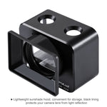 PULUZ per Sony RX0 Gabbia protettiva in lega di alluminio + lente con filtro UV da 37 mm + parasole con viti e cacciaviti, Cage Black, Cage Gold, Cage Blue, Cage Red, Cage Silver, Cage Black(US)