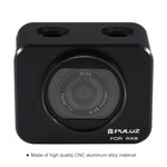 PULUZ per Sony RX0 Gabbia protettiva in lega di alluminio + lente con filtro UV da 37 mm + parasole con viti e cacciaviti, Cage Black, Cage Gold, Cage Blue, Cage Red, Cage Silver, Cage Black(US)