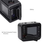 PULUZ per Sony RX0 Gabbia protettiva in lega di alluminio + lente con filtro UV da 37 mm + parasole con viti e cacciaviti, Cage Black, Cage Gold, Cage Blue, Cage Red, Cage Silver, Cage Black(US)