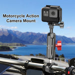 Supporto per asta per braccio magico con morsetto medio per retrovisore moto PULUZ, Medium Clamp