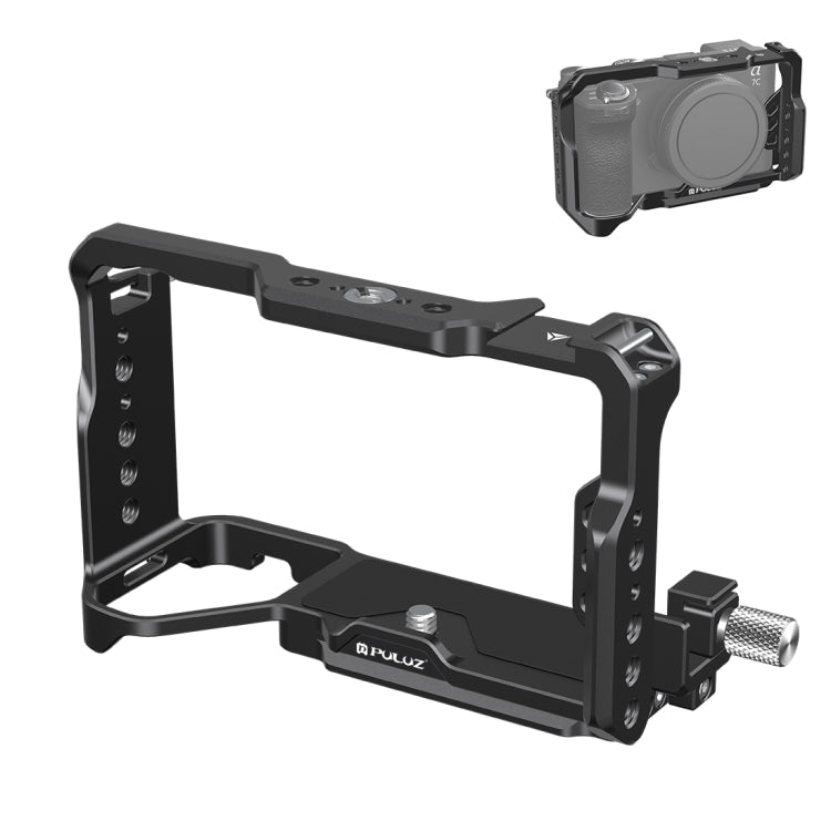 Per Sony ILCE-A7CM2 / Alpha 7C II / Alpha 7CR PULUZ Metal Camera Cage Stabilizer Rig, For Sony ILCE-A7CM2 / Alpha 7CR