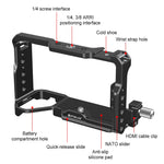 Per Sony ILCE-A7CM2 / Alpha 7C II / Alpha 7CR PULUZ Metal Camera Cage Stabilizer Rig, For Sony ILCE-A7CM2 / Alpha 7CR