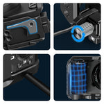 Per Sony ILCE-A7CM2 / Alpha 7C II / Alpha 7CR PULUZ Metal Camera Cage Stabilizer Rig, For Sony ILCE-A7CM2 / Alpha 7CR