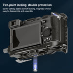 Per Sony ILCE-A7CM2 / Alpha 7C II / Alpha 7CR PULUZ Metal Camera Cage Stabilizer Rig, For Sony ILCE-A7CM2 / Alpha 7CR