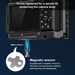 Per Sony ZV-E10 II PULUZ Gabbia stabilizzatrice per fotocamera in metallo, For Sony ZV-E10 II / ZV-E10M2