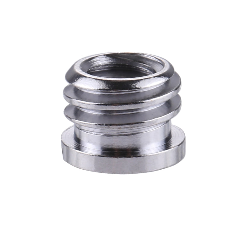Vite adattatore con filettatura femmina da 1/4" PULUZ a vite adattatore con filettatura maschio da 3/8"., 1/4 Female to 3/8 Male