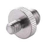 Vite adattatore con filettatura maschio da 1/4" PULUZ a vite adattatore con filettatura maschio da 3/8"., 1/4 Male to 3/8 Male