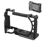 Per Sony A6500 / A6400 / A6300 / A6000 PULUZ Gabbia per fotocamera in metallo Supporto di espansione Stabilizzatore Rig, For Sony A6500 / A6400 / A6300 / A6000
