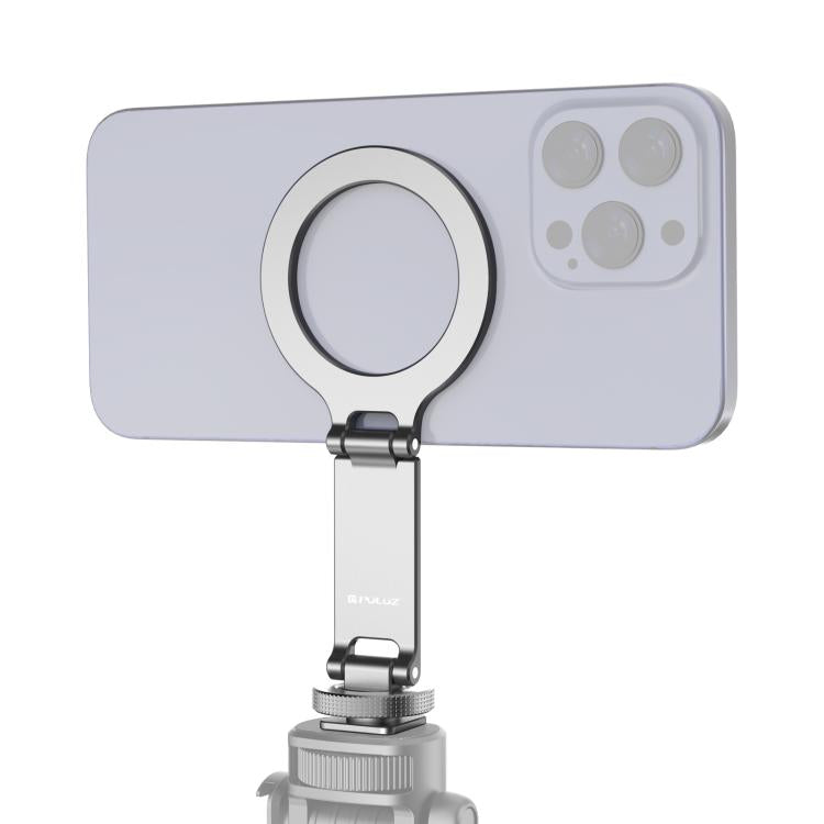 Supporto per telefono pieghevole con attacco magnetico MagSafe per fotocamera, Cold Shoe Mount