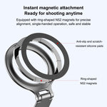 Supporto per telefono pieghevole con attacco magnetico MagSafe per fotocamera, Cold Shoe Mount