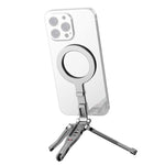 Supporto da scrivania pieghevole con magnete MagSafe e maniglia per telefono., Desk Phone Mount