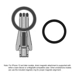 Supporto da scrivania pieghevole con magnete MagSafe e maniglia per telefono., Desk Phone Mount